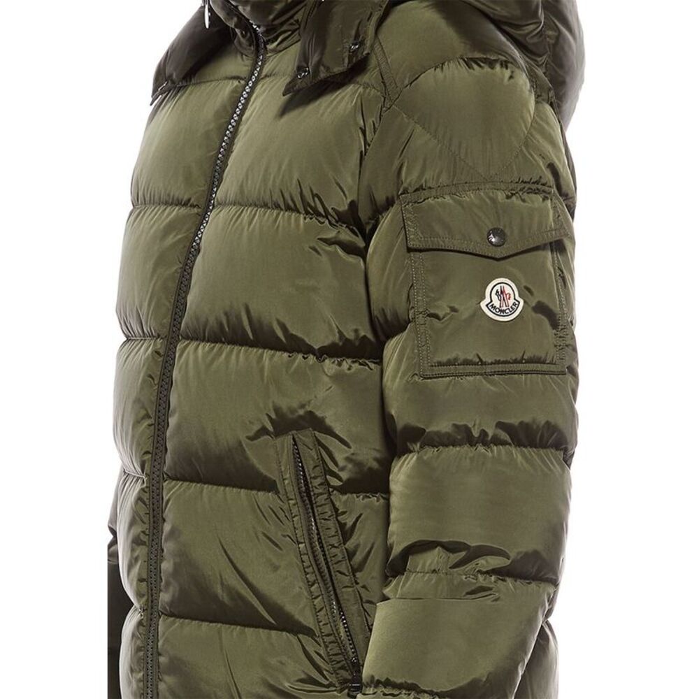 Moncler Mens  Puffer Down Jacket, Green - Picture 3 of 4